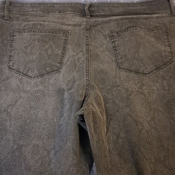 ENRI Black Skinny Jeans size 20W - Picture 5 of 6